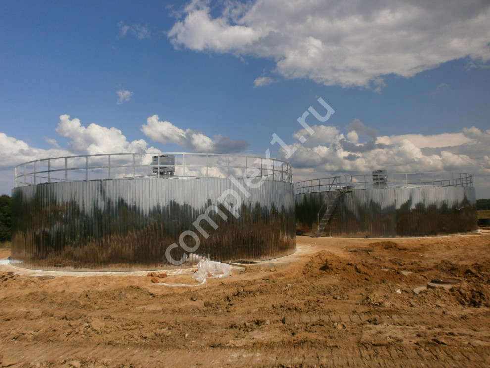 Резервуары 1080 м3 (2х540) для индустриального парка: фото №3